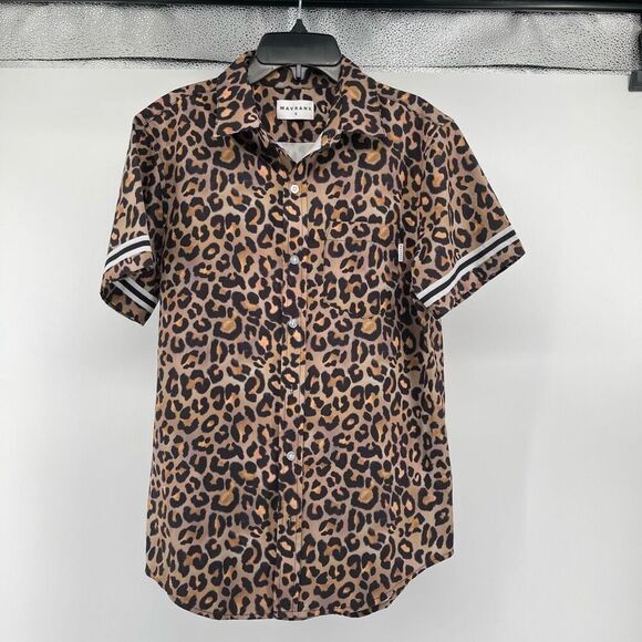 Mavrans Leopard Print Shirt – Unisex, UPF 50, 4-Way Stretch, Limited Edition - Picture 3 of 15
